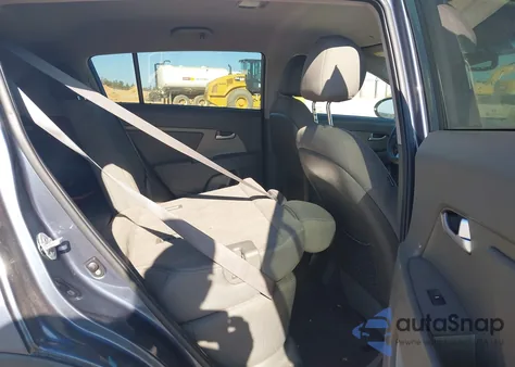 2012 Kia Sportage Lx из США, поврежденный, VIN KNDPB3A2XC7250223